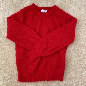 Oversized Wood Blend Sweater